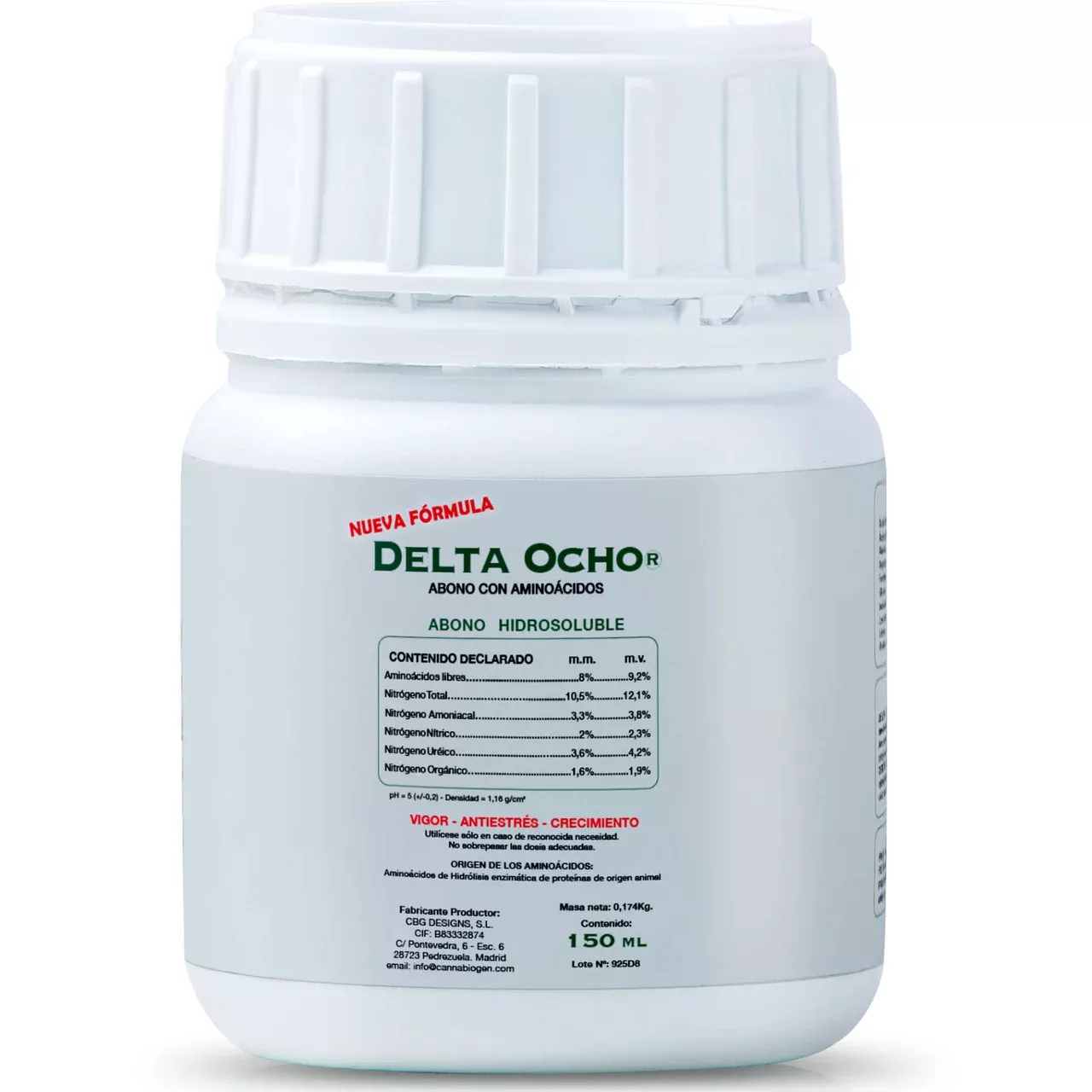 CANNABIOGEN DELTA EIGHT 150 ml (Биостимулятор роста